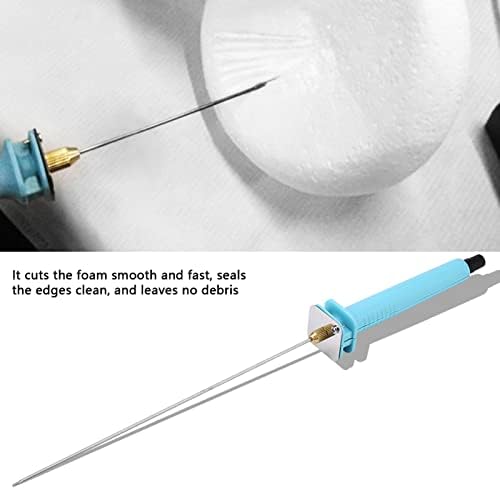 Пенка за сечење пена, електричен полистирен за сечење на топлина за сечење на топла жица пенкало со адаптер за напојување од 30W 100 до 240V