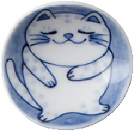 Дизајн на мачки на Minoutouki „Некочигура“ одмори за одмор Buchi сет од 2 1,8 × 1,8 × 0,6in 1,62oz направен во Јапонија