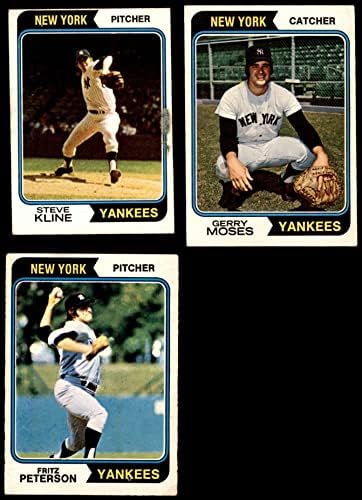 1974 година О-пи-чие Yorkујорк Јанки во близина на екипата го постави Newујорк Јанкис ВГ/екс+ Јанкис