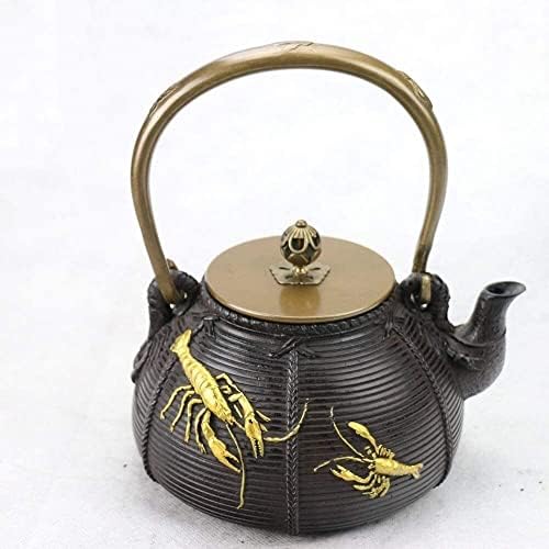Fehun kettle Irone Teapot Iron Imitated Ironелезен јастог од железо чај Сет чајник/железо/1400ml