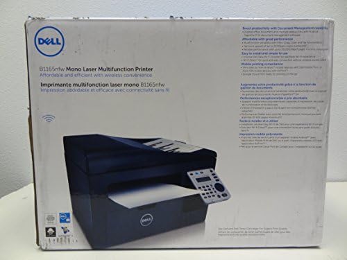 Dell Компјутер B1165nfw Безжичен Монохроматски Печатач со Скенер, Копир и Факс