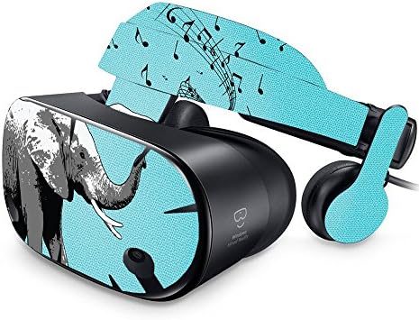 MOINYSKINS кожата компатибилна со Samsung Odyssey VR - Музички слон | Заштитна, издржлива и уникатна обвивка за винил декларална обвивка | Лесен