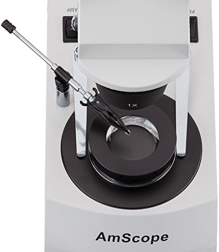 AmScope SE305-PZ-DK Бинокуларен Стерео Микроскоп, WF10x И WF20x Окулари, 10x/20X/30X/60X Зголемување, 1x И 3X Цели, Горно И Долно