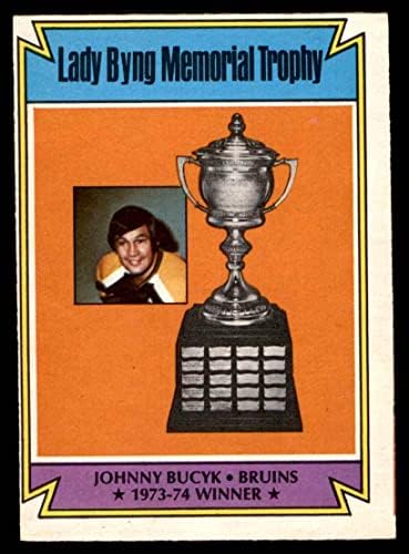 1974 O-Pee-Chee NHL # 245 BYNG Trophyон hонни Бусик Бостон Бруинс ВГ/Екс Бруинс