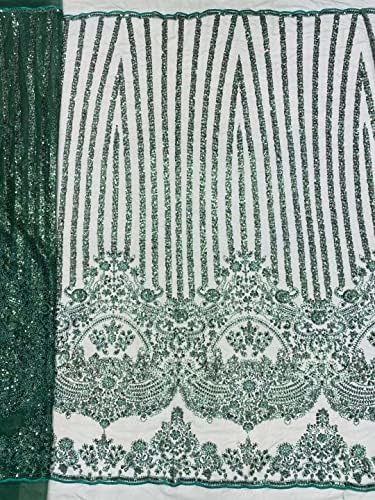 Сјајна свадба Тул -чипка за ткаенини со мониста и sequins обична боја француска нето -чипка ткаенина за шиење облека 7 бои достапни