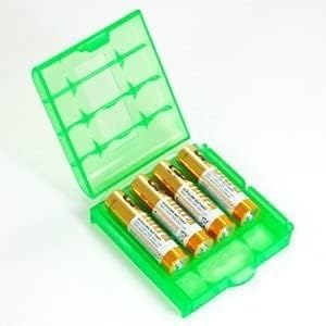 Хејарбеит Organiz/Ааа Кутија За Организатор На Батерии Пп Кутија За Складирање Батерии Држач За Батерии Складирање За Носење Батерија Зелена