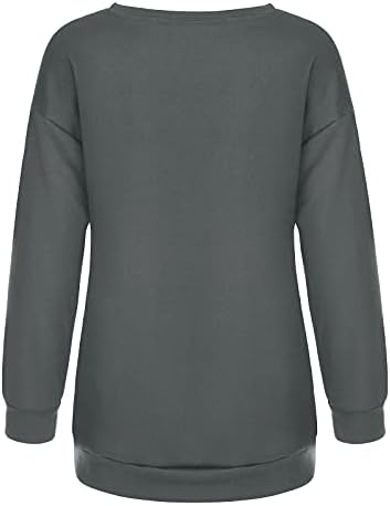 Преголема печатена печатена долга ракав лабава женска обична маичка за џемпери врвни женски долги дуксери за џемпери