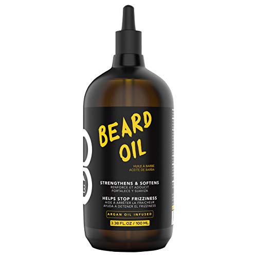 L3 Ниво 3 масло од брада - промовира брз раст на брадата омекнување и ја обновува косата на лицето - ниво три миризливо масло од