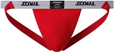 Iius JockStrap долна облека мажи атлетски поддржувачи брифинзи перформанси удобни џок -ленти гаќички со торбичка за вежбање долна