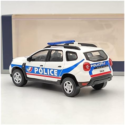 Возила на модели на скала Apliqe за 2018 година Дачија Дастер Градска полиција Национал Полиција Диекаст модели автомобил 1/43 Софистициран избор за подароци