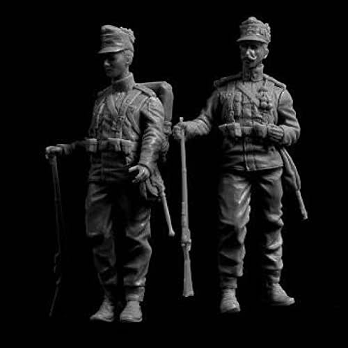 Гудмоел 1/35 Војник Од првата Светска Војна Комплет За Модели На Војници Од Смола / Несклопен И Необоен Минијатурен Комплет За