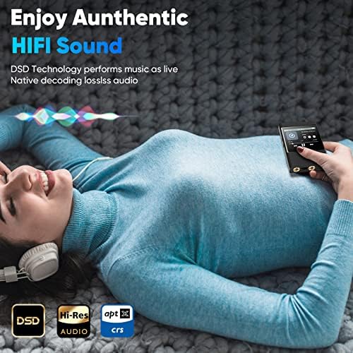 Дигитален аудио-плеер Evistr Hi-Fi Bluetooth Portable Music Player DSD MP3 плеер USB DAC за аудиофил