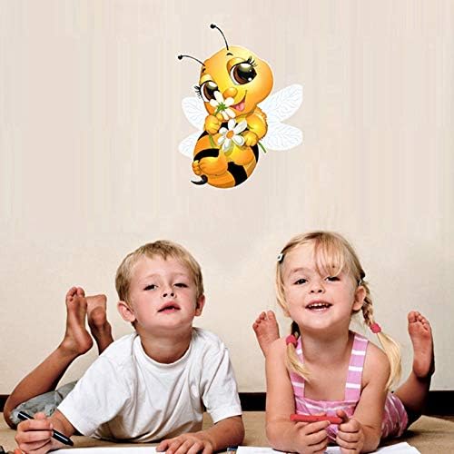Ѕид Налепници За Девојки Отстранлив Цртан Филм Пчели Спална Соба Ѕид Мурали Ѕид Налепници Деца Налепница Ѕид Пчела Дома Декор Големи Букви