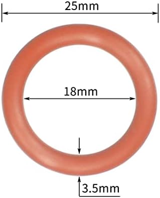 Feichao O-тип прстен силиконски водоотпорен прстен водоотпорен прстен компатибилен со GOPRO акциони камера за нуркање топка глава додатоци