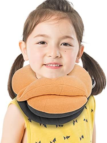 Купете Детски Перници За Патување За Авион, Поддршка За Глава Од 360° За Спиење За Момчиња Долг Лет, Мека Перница За Вратот Погодна За Кожата
