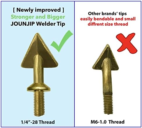 Популарна пакет на Jounjip: Комплет за заварување + 7 типови шипки + 2-пакет жичана мрежа + алуминиумска лента