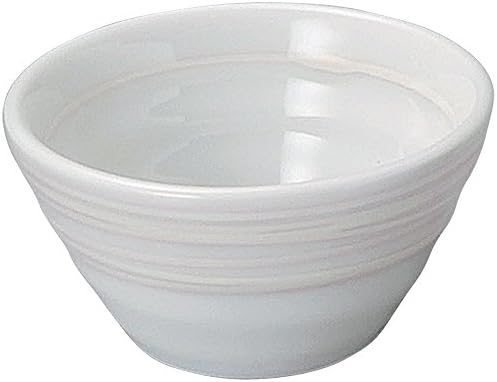 山下工芸 мала чинија, 7,4,4 см, бела / црна / Црвена