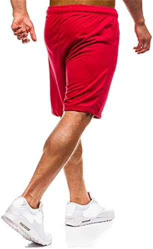 Мажи?еластична Половината Со Џебови Шорцеви Удобно Трчање Тренингот Кратко Секојдневно Вклопување Кратко-панталони