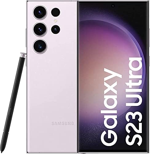 SAMSUNG Galaxy S23 Ultra 5G Двојна SIM 256GB/ 12GB RAM МЕМОРИЈА, Gsm Отклучена Меѓународна Верзија Лаванда