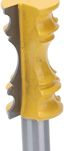 Ftvogue стол Railелезнички обликувања рутер парчиња круна форма за мелење на мелење директно шифра за обработка на дрво 1‑1 8in Дијаметар
