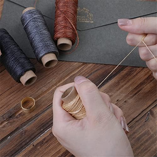 CLGZS Професионална кожна занаетчиска алатка комплет рака за шиење за шиење за шиење на шевовите за резба работа седло Гровер Поставете