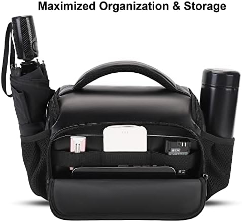 Домизо торба со камера, заштитна водоотпорна анти-шок торба за рамо, црна