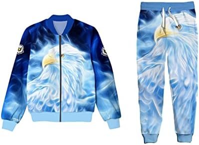 3Д целосна печатена маица за животински орел/џемпер/поштенски качулки/тенка јакна/панталони Обичен костум
