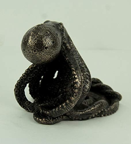 Veronese дизајн антички бронзена завршница октопод држач за мобилни телефони Kraken Statutue