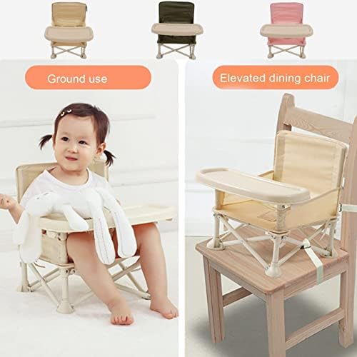 Бебе пикник Чаир, преклопна облека од Оксфорд Платно преносно стол за обука за јадење за бебиња опремено со ремени за воздржаност со максимално оптоварување од 20 к?