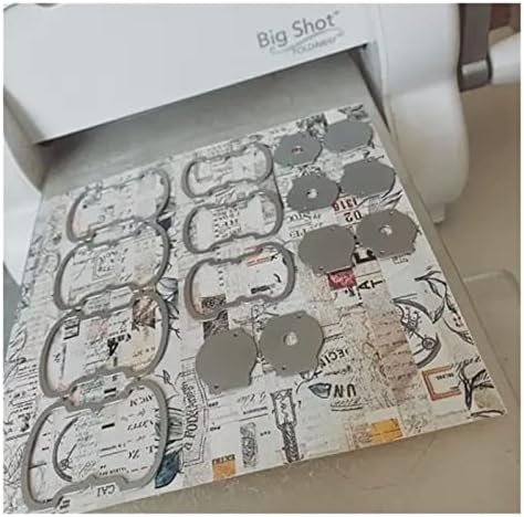 Таб Tab Tab Nupart Chate -Thinlits Cutting Dies for Junkjournal ScrapBooking PaperDiy оригинални дизајни Студентски ракописни