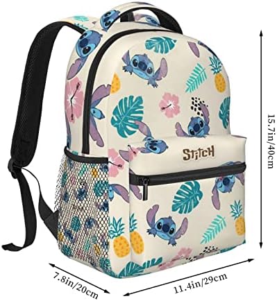 Симпатична ранец за книги на ранец Обични издржливи дневни лаптопи ранци водоотпорен ранец за патувања за момчиња девојчиња возрасни