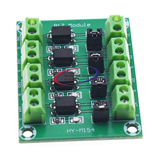 PC817 4 канален модул на напон на напон на напон за изолација на табла за изолација на табла 3,6-30V возач Фотоелектричен изолиран модул 817