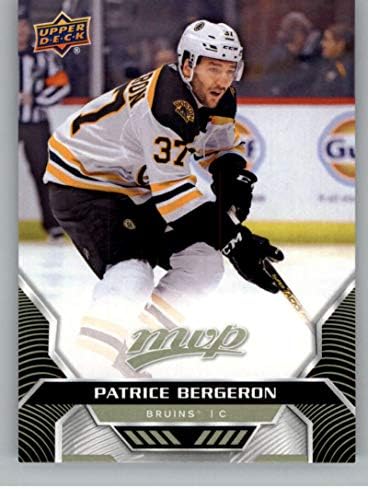 2020-21 Горна палуба MVP 145 Патрис Бергерон Бостон Бруинс НХЛ хокеј картичка НМ-МТ