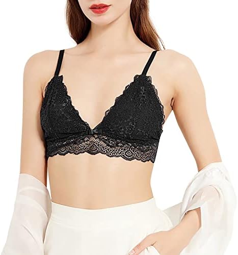 Ultimate Push Up Bra Women's Outed In Style Bralette со Extenders Тенк прилагодлив каиш триаголник Бралета чипка градник плус