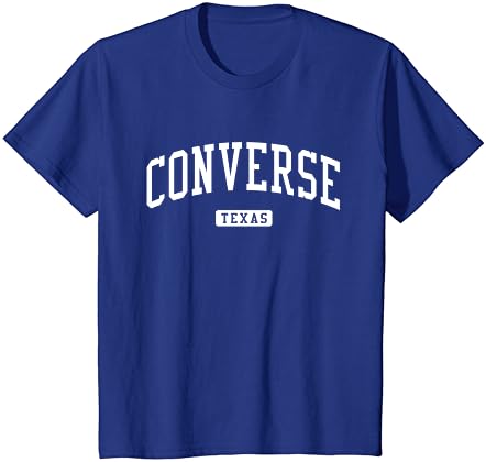 Converse Texas TX Гроздобер атлетски спортски дизајн маица
