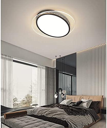 Омонс лустери, модерна едноставна таванска ламба, 3000k/4500k/6000k прилагодлива, светло на таванот за плакнење, близу до таванските