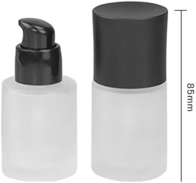 Ерикотирија 2 парчиња празно во резолуција на замрзнато стакло пумпа за шише за лосион за лосион Емулзија козметички диспензери