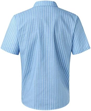 2023 Нови мажи мода пролетно лето летово случајно кратко ракави за вратот, лента со печатена кошула Топ целосни маици за