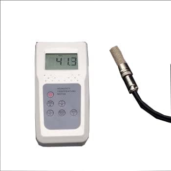 Мерач на мерач на влага на температура и влажност на YFYIQI Мерач на влага со мерен инструмент со опсег на влажност од 10 до 95RH%