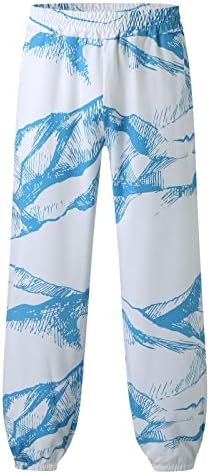 Miashui Fonam Star Pants панталони Обични разноврсни сите печати лабава плус големина панталони мода плажа Jeanан исечени исправни панталони