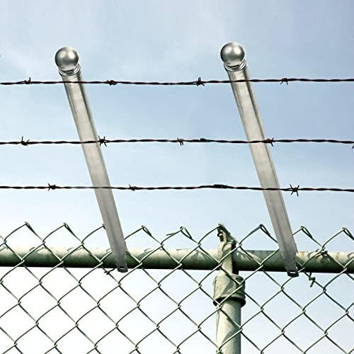 Продолжување на оградата на ланецот на пакетот на IcityWall 9, висина на продолжување на оградата од 25 , галванизиран пост
