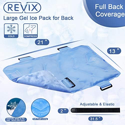 Revix рамо ледено пакување ротатор манжетна ладна терапија и целосен заден мраз пакет за повреди