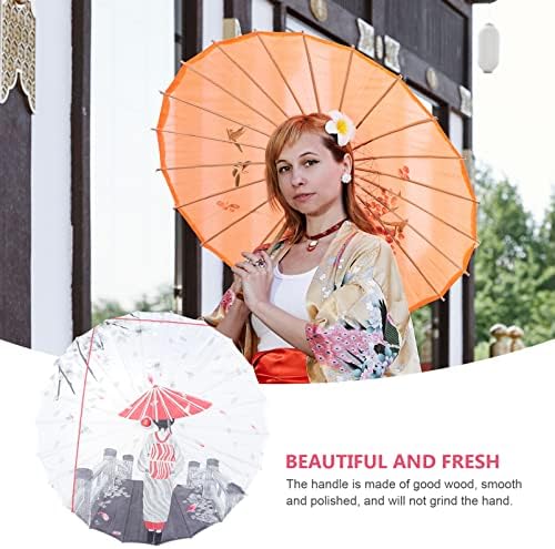 Дидисеаон гроздобер декор свадба декор азиски чадор за свила кинески подмачкана хартија чадор јапонски парасол цвет чадорен танцување реквизити