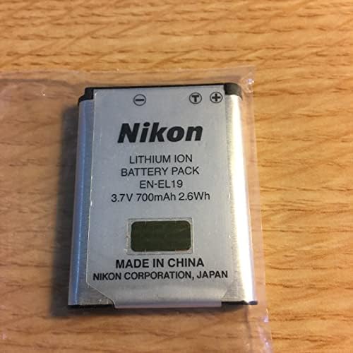 Nikon EN-EL19 батерија што може да се полни за избрани камери на Nikon