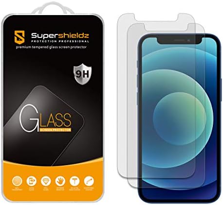 Supershieldz Заштитник Против Отсјај Екран Дизајниран за iPhone 12 Мини [Калено Стакло] Анти Отпечаток Од Прст, Против Гребење,