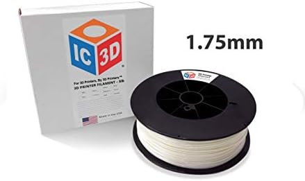 Филамент за 3Д печатач од 1,75мм ABS - 2,5 кг - димензионална точност +/- 0,05мм - Филамент за 3D печатење на професионално одделение -