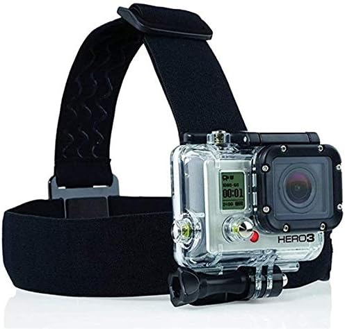 Navitech 8 во 1 Комбо комплет за додатоци за акциони камера со сина кутија - компатибилен со камерата за ултра акција Crosstour 4K