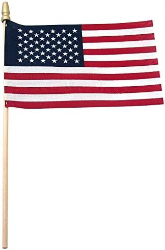 Американско знаме на рајон, 4 инчи од 6 инчи