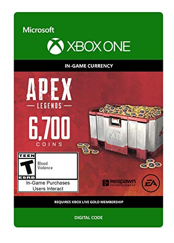 АПЕКС Легенди: 6700 Монети-Xbox One [Дигитален Код]