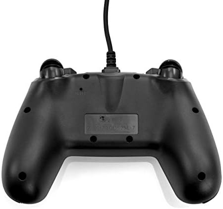 Gamefitz жичен контролер за Nintendo прекинувачот во црно